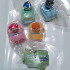 【め-8】4個 それいけ！アンパンマン てころがしわくわくカー！アンパンマン4