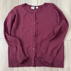 GAP kids カーディガン　ボルドー　130