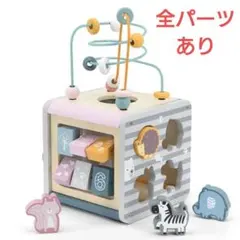 PolarB 5in1 アクティビティボックス 木製 知育玩具 ビーズのサムネイル