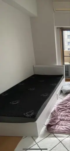 シングル収納付きベッド(フレームのみ)