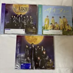 なにわ男子 The Answer/サチアレ 3形態セット 特典付き