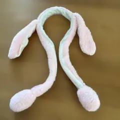 うさぎ耳 空気　 カチューシャ ピンク ヘアアクセサリー