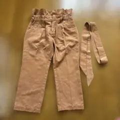 送料込み☆110 ベージュ ロングパンツ 即購入OK