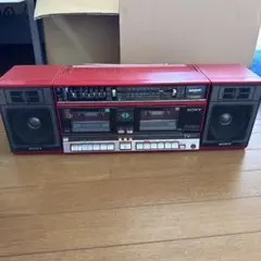 SHARP CP-7V8 レッド コンポ レトロ - メルカリ