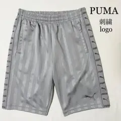 00's PUMA プーマ 刺繍ロゴ ジャージ トラックパンツ ハーフパンツ M