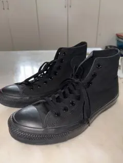 converse ハイカット 黒