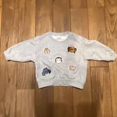 petit main プティマイン　おさるのジョージ トレーナー 90cm