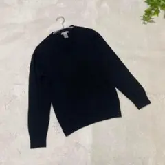 0490 ギャップ　【Ｓ】　ニット　長袖セーター　Vネック　羊毛