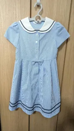 Chopin セーラー襟 半袖ワンピース