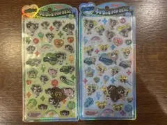 うるちゅるポップシール　パワパフ　2枚セット　パワーパフガールズ