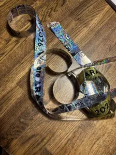 嵐 We are ARASHI 銀テープ 金色1本 折れあり