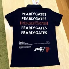 PEARLY GATES 新品未使用 半袖ポロシャツ 定価2万 L 黒 - メルカリ