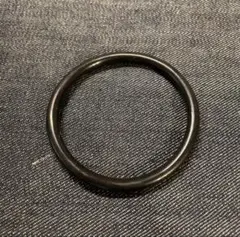 ラバーブレスレット　レザーブレスレット風のサムネイル