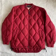 美品✨トミーヒルフィガー ダウンジャケット キルティング 刺繍 ロゴ