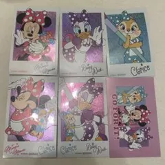 ナムコ限定ディズニーキャラクター ステッカー 6枚セット