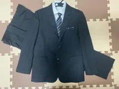 フォーマルスーツ 黒 サイズ160B ネクタイ付き