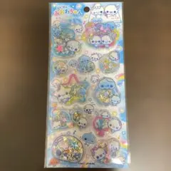 【正規品】ぷくぷくあわわちゃん　スパンコールパーティー⭐︎ シャカシャカシール