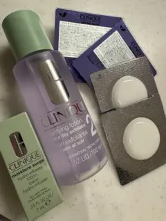 拭き取り化粧水、クレンジング、化粧水セットです