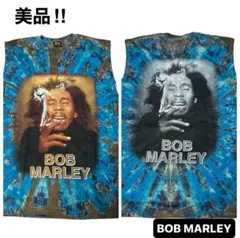希少　BOB MARLEY ダイダイ　タンクトップ　ヴィンテージ 両面プリント