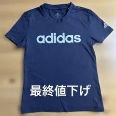 adidas ネイビー Tシャツ Sサイズ