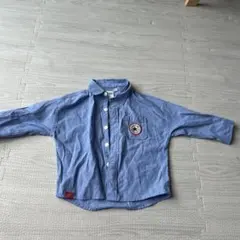 コンバース　青シャツ　95センチ！