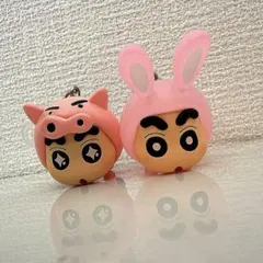 POPMART クレヨンしんちゃん　キーホルダー2個セット