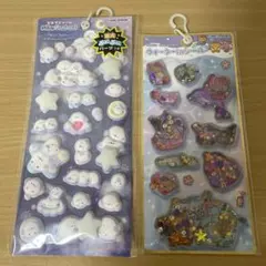 サンリオ　クロミ　マイメロ　ウォーターシール　しまえながシール　蓄光　ぷにぷに