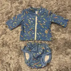 ベビー水着 男の子 ラッシュガード上下セット　ブリーズ