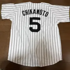 近本光司 阪神タイガース 公式レプリカユニフォーム 90周年ロゴ入り M