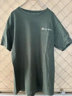 Champion グリーン Tシャツ