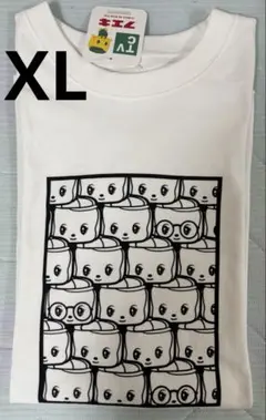 【新品】フエキくん Tシャツ XL ホワイト キャラクター　白　文具老舗　フエキ