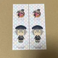 刀剣乱舞 とうらぶ STORE 千社札風 ステッカー シール 特典 御伴散歩