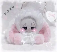 ぬい服 ちびぐるみ おすわり たれ耳 うさぎ - メルカリ