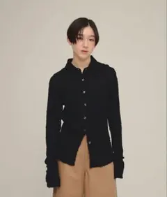 Ameri DENIM LIKE BALLOON SLEEVE CUT TOP - メルカリ