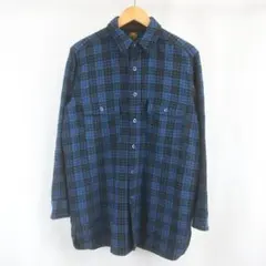 50s VINTAGE BUCK SKEIN ウール チェック シャツ 古着