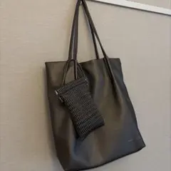 【未使用に近い】アネモネTRIDEEP トートバッグ （ポーチ付き）のサムネイル
