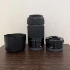 【極美品】SONY Eマウント 標準&望遠レンズセットのサムネイル
