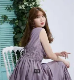 herlipto】Riviera Double Bow Dress ライラック - メルカリ