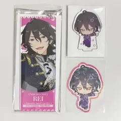【あんスタ】 アニカフェ　アクスタ　チケット型キーホルダー　ステッカー　朔間零