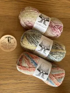 Mondim 3玉amirisuソックヤーンamuhibi knit海外毛糸