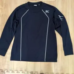 #24　MIZUNO 長袖カットソー ネイビー