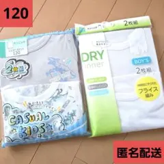 120 ランニング2枚組　2セット　恐竜