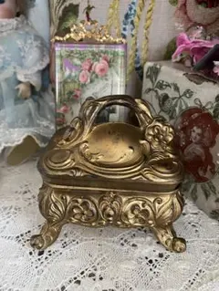 SANKYO アンティーク オルゴール ピアノ型エンジェル エリーゼのために