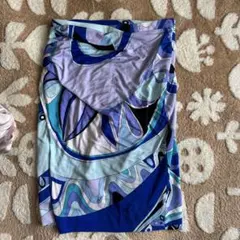 【*2様 EMILIO PUCCI 青系タイトスカートのサムネイル