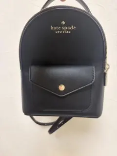 kate spade ドット柄リュック クリアバック - メルカリ