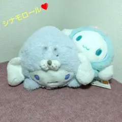 ✨️シナモロール✨️ふんわりうさぎぬいぐるみ＆あざらしぬいぐるみ✨サンリオ✨