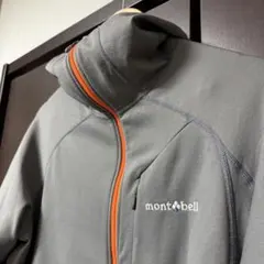 美品 モンベル トレールアクションパーカ Men's 日本Lサイズ グレー