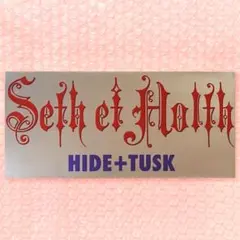 hide Seth et Holth 非売品ステッカー