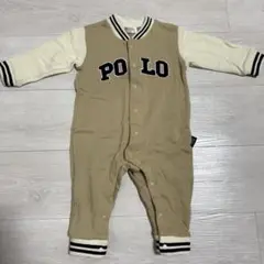 POLO Baby ロンパース 80サイズ ベージュ