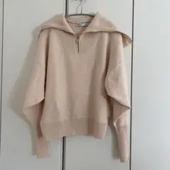 匿名配送 ZARA ジップアップニット